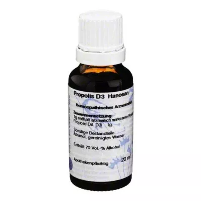 PROPOLIS Diluizione D3, 20 ml