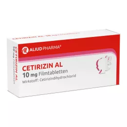 CETIRIZIN AL Compresse rivestite con film da 10 mg, 7 pz