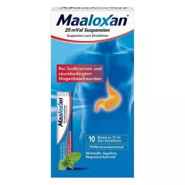MAALOXAN Sospensione 25 mVal, 10X10 ml