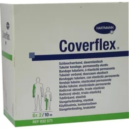 Associazione Coverflex Tube Dimensioni 2 5 cmx10 m Grön, 1 pz