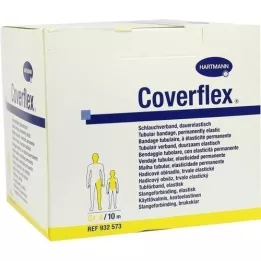 Associazione Coverflex Tube Dimensioni 4 10.75 cmx10 m giallo, 1 pz