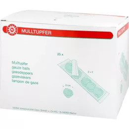 TUPFER Set 2+3 sterile, 25 pz