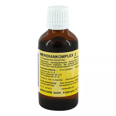 MERIDIANKOMPLEX 2 miscela, 50 ml MERIDIANKOMPLEX 2 miscela, 50 ml