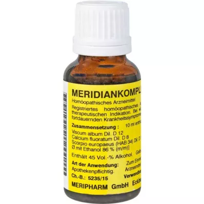 MERIDIANKOMPLEX 4 miscela, 20 ml