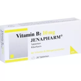 VITAMIN B2 10 mg compresse Jenapharm, 20 pz