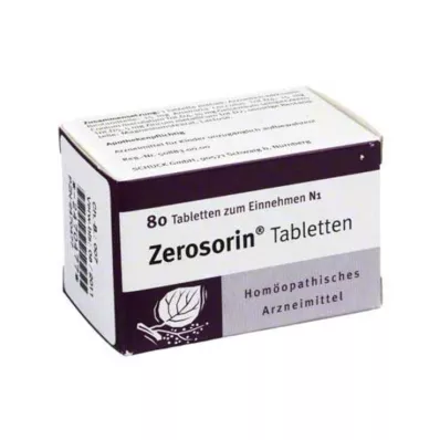Zerosorina compresse, 80 pz