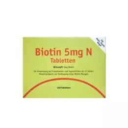 BIOTIN Compresse da 5 mg N, 150 pz