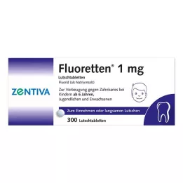 FLUORETTEN Compresse da 1,0 mg, 300 pz