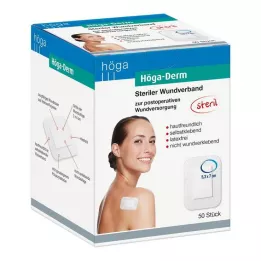 HÖGA-DERM Intonaco sterile 53x70 mm, 50 pz