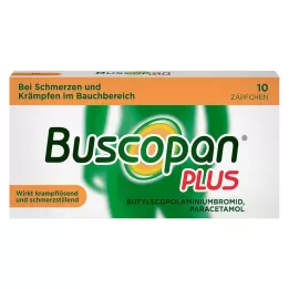 BUSCOPAN più supposte da 10 mg/800 mg, 10 pz