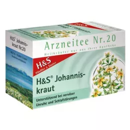 H&amp;S Sacchetti filtro iperico, 20X2,0 g