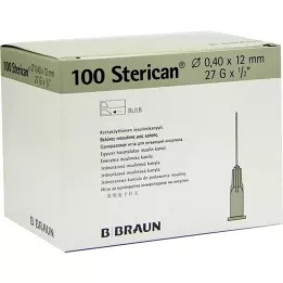 STERICAN ins.m.kan.27 GX1/2 0.4x12 mm, 100 pz