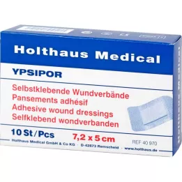 WUNDVERBAND Ypsipor sterile 5x7,2 cm, 50 pz