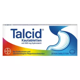 TALCID Compresse masticabili, 20 pz