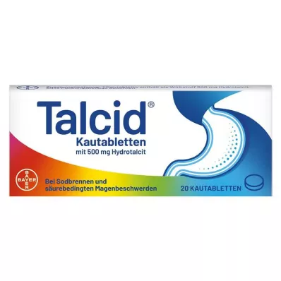TALCID Compresse masticabili, 20 pz TALCID Compresse masticabili, 20 pz