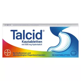 TALCID Compresse masticabili, 50 pz