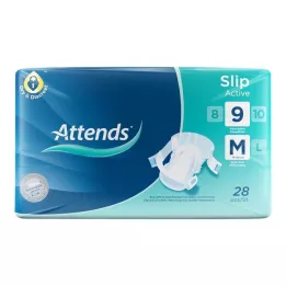 ATTENDS Slip Active 9 M, 28 pezzi