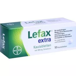 LEFAX Tablet extra masticanti, 50 pz