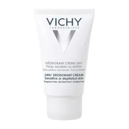 Vichy Deo Cream per pelle molto sensibile / epilata, 40 ml