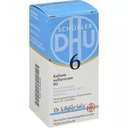 BIOCHEMIE DHU 6 Kalium sulfuricum D 3 compresse, 200 pz