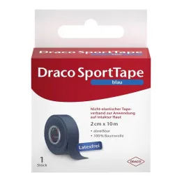 Benda a nastro Draco 10mx2cm blu, 1 pz