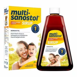 MULTI SANOSTOL Sirup senza zucchero aggiunto, 260 g