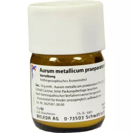 AURUM METALLICUM PRAEPARATUM d 12 triturazione, 50 g