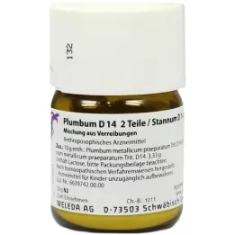 PLUMBUM D14 2 parti/ STANNUM D14 1 parte di triturazione, 50 g