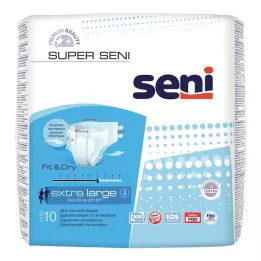 SUPER SENI Pants di incontinenza F.erw.gr.4 xl, 10 pz