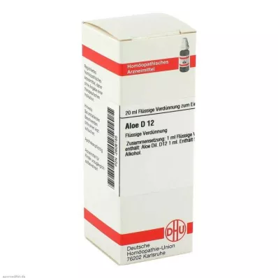 Aloe D12, 20 ml
