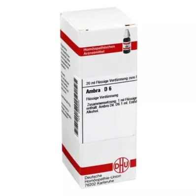 AMBRA D 6 Diluizione, 20 ml AMBRA D 6 Diluizione, 20 ml