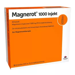 MAGNEROT 1000 ampoule iniettate, 10x10 ml