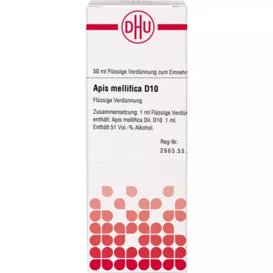 Apis Mellifica D10, 50 ml Apis Mellifica D10, 50 ml