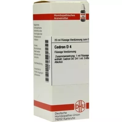 Cedron D 4, 20 ml Cedron D 4, 20 ml
