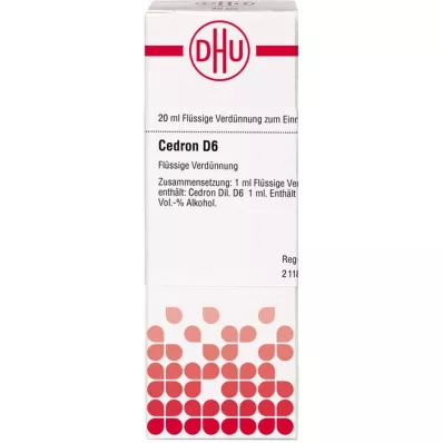 CEDRON D 6 Diluizione, 20 ml CEDRON D 6 Diluizione, 20 ml