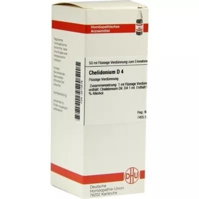 Chelidonium d 4, 50 ml Chelidonium d 4, 50 ml
