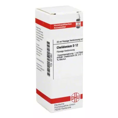 CHELIDONIUM D 12 Diluizione, 20 ml