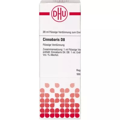 Cinnabaris D 8, 20 ml Cinnabaris D 8, 20 ml