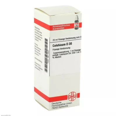 COLCHICUM Diluizione D 30, 20 ml COLCHICUM Diluizione D 30, 20 ml