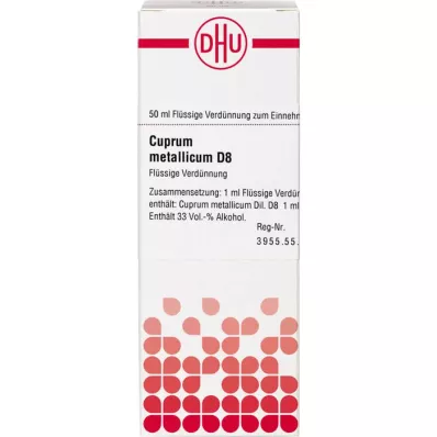 CUPRUM MET D 8, 50 ml