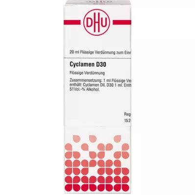 Cyclamen D30, 20 ml Cyclamen D30, 20 ml