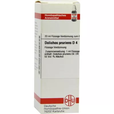 DOLICHOS PRURIENS D 4 Diluizione, 20 ml DOLICHOS PRURIENS D 4 Diluizione, 20 ml