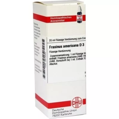 Fraxinus Americ D 3, 20 ml