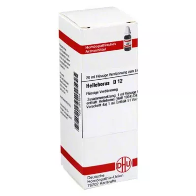 HELLEBORUS D 12 Diluizione, 20 ml HELLEBORUS D 12 Diluizione, 20 ml