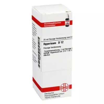 HYPERICUM D 12 Diluizione, 20 ml