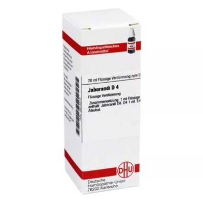 JABORANDI D 4 Diluizione, 20 ml JABORANDI D 4 Diluizione, 20 ml