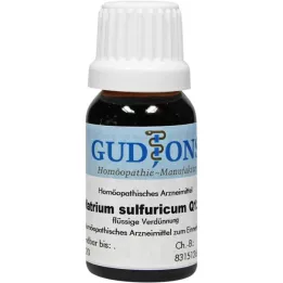 NATRIUM SULFURICUM Soluzione Q 11, 15 ml
