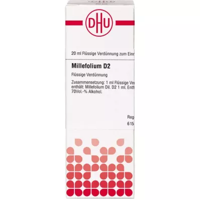 MILLEFOLIUM D 2 Diluizione, 20 ml MILLEFOLIUM D 2 Diluizione, 20 ml