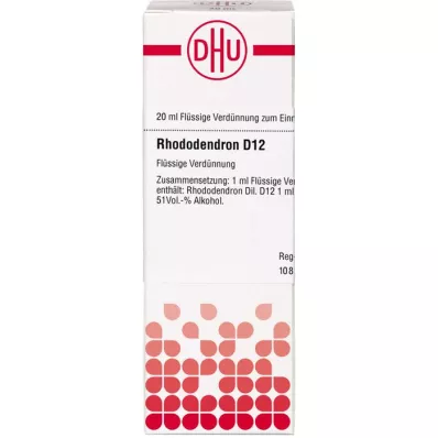 RHODODENDRON D 12 Diluizione, 20 ml RHODODENDRON D 12 Diluizione, 20 ml