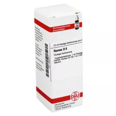 RUMEX D 6 Diluizione, 20 ml RUMEX D 6 Diluizione, 20 ml